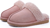 Women’s Cozy Memory Foam Winter House Slippers – Plush Lined Indoor Outdoor Slip-On
