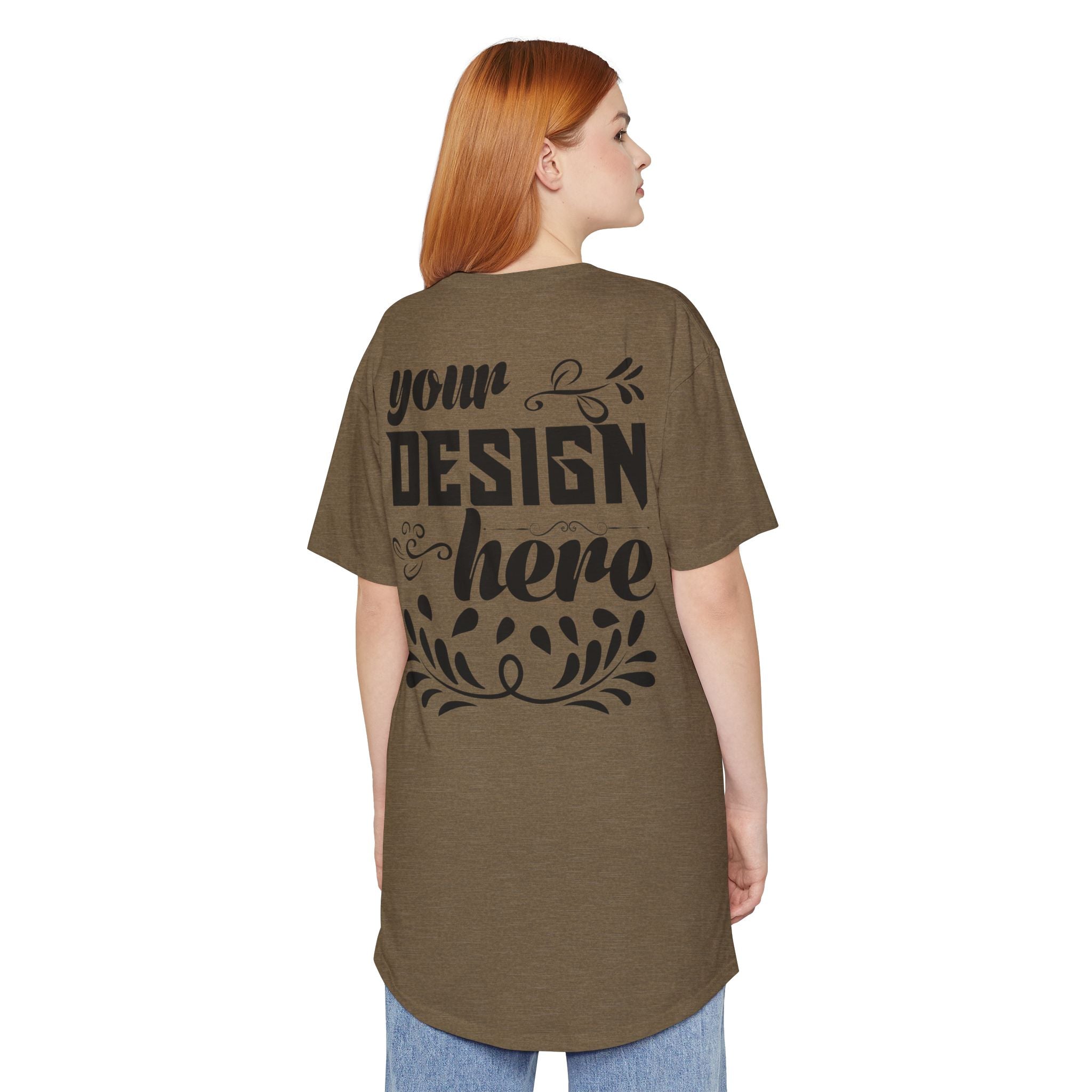 Customizable Bella+Canvas 3006 Unisex Long Body Urban T-Shirt