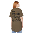 Customizable Bella+Canvas 3006 Unisex Long Body Urban T-Shirt