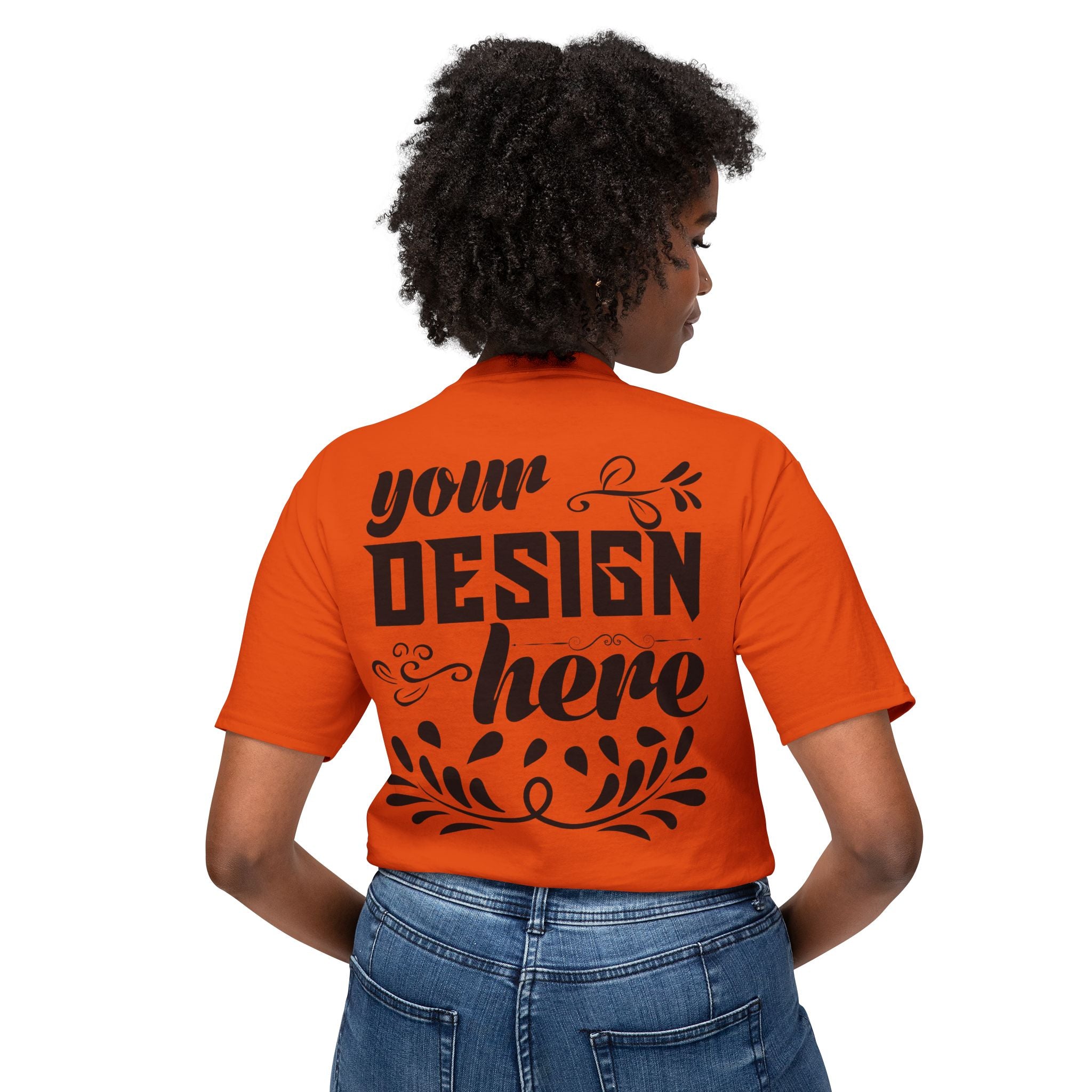 Customizable Fruit Of The Loom 3930R Unisex HD Cotton T-Shirt