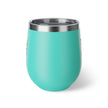 Customizable 12oz Copper Vacuum Insulated Cup with Push On Lid BPA Free