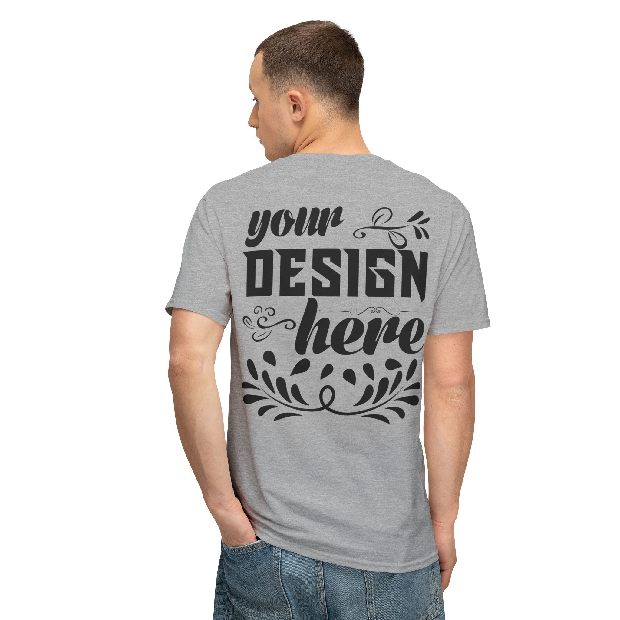 Customizable Fruit Of The Loom 3930R Unisex HD Cotton T-Shirt