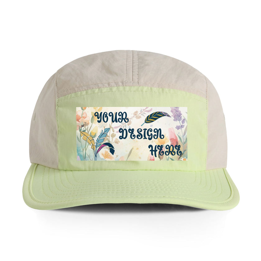 Customizable AS Colour 1105 Finn Two Tone Recycled Nylon Low Profile Cap