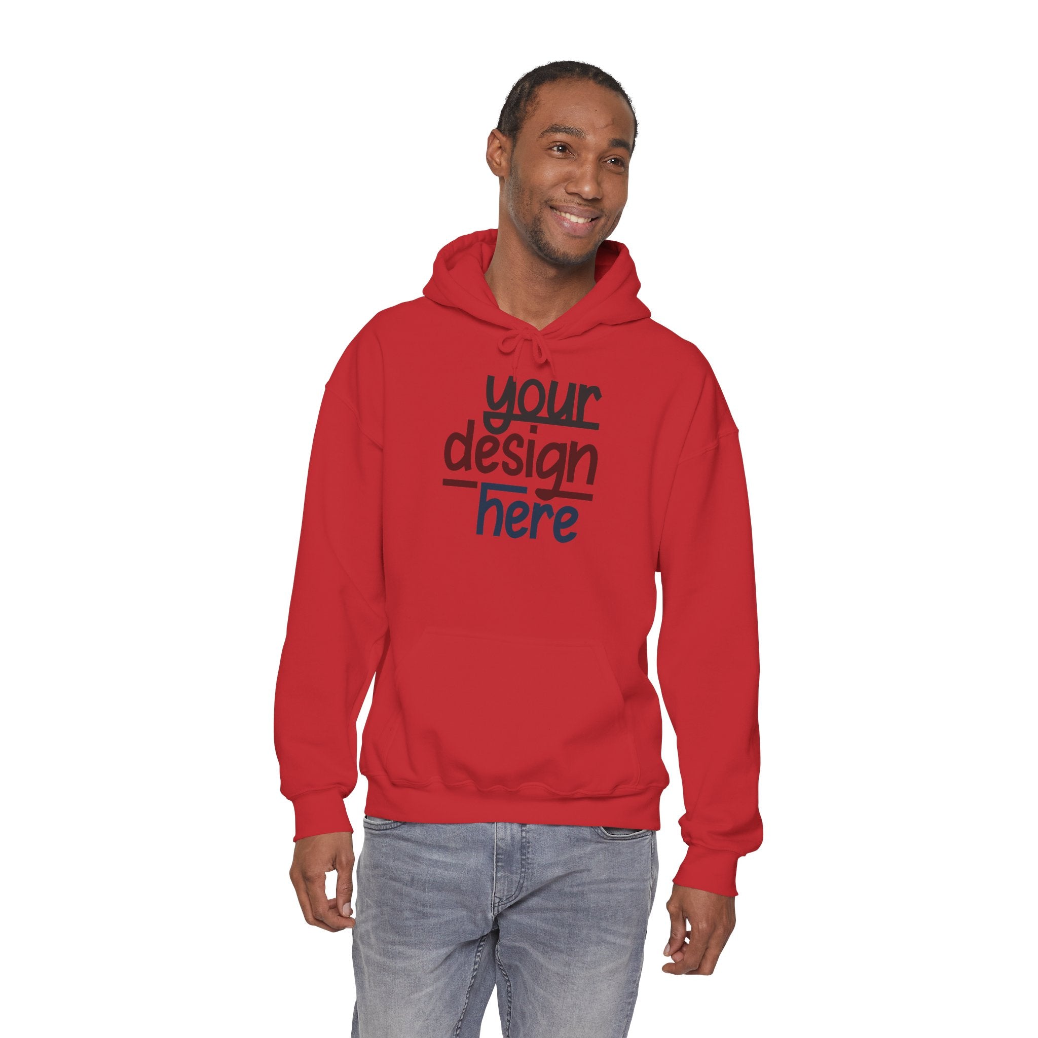 Customizable Gildan 18500 Unisex Heavy Blend Hooded Sweatshirt