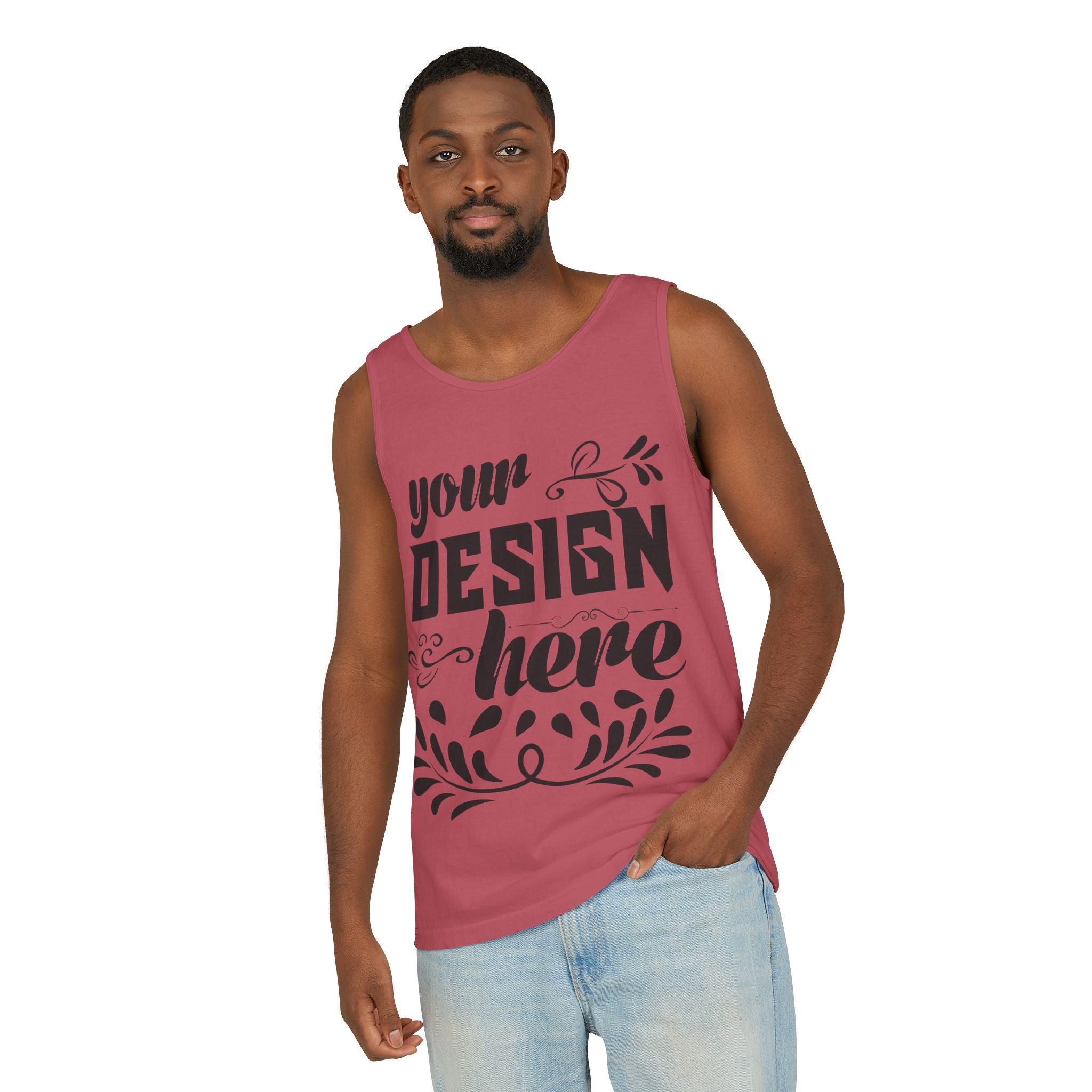 Customizable  Comfort Colors 9360  Unisex Garment Dyed Tank Top