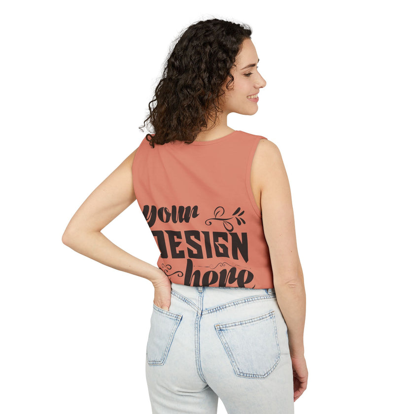 Customizable  Comfort Colors 9360  Unisex Garment Dyed Tank Top