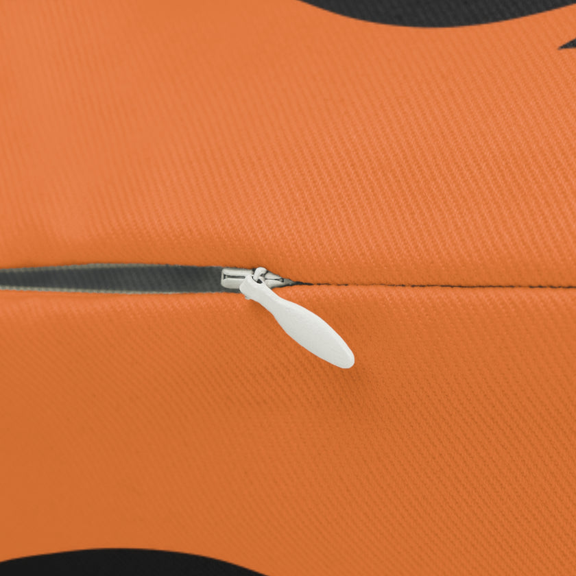 Customizable Spun Polyester Lumbar Pillow with Double Sided Print Case