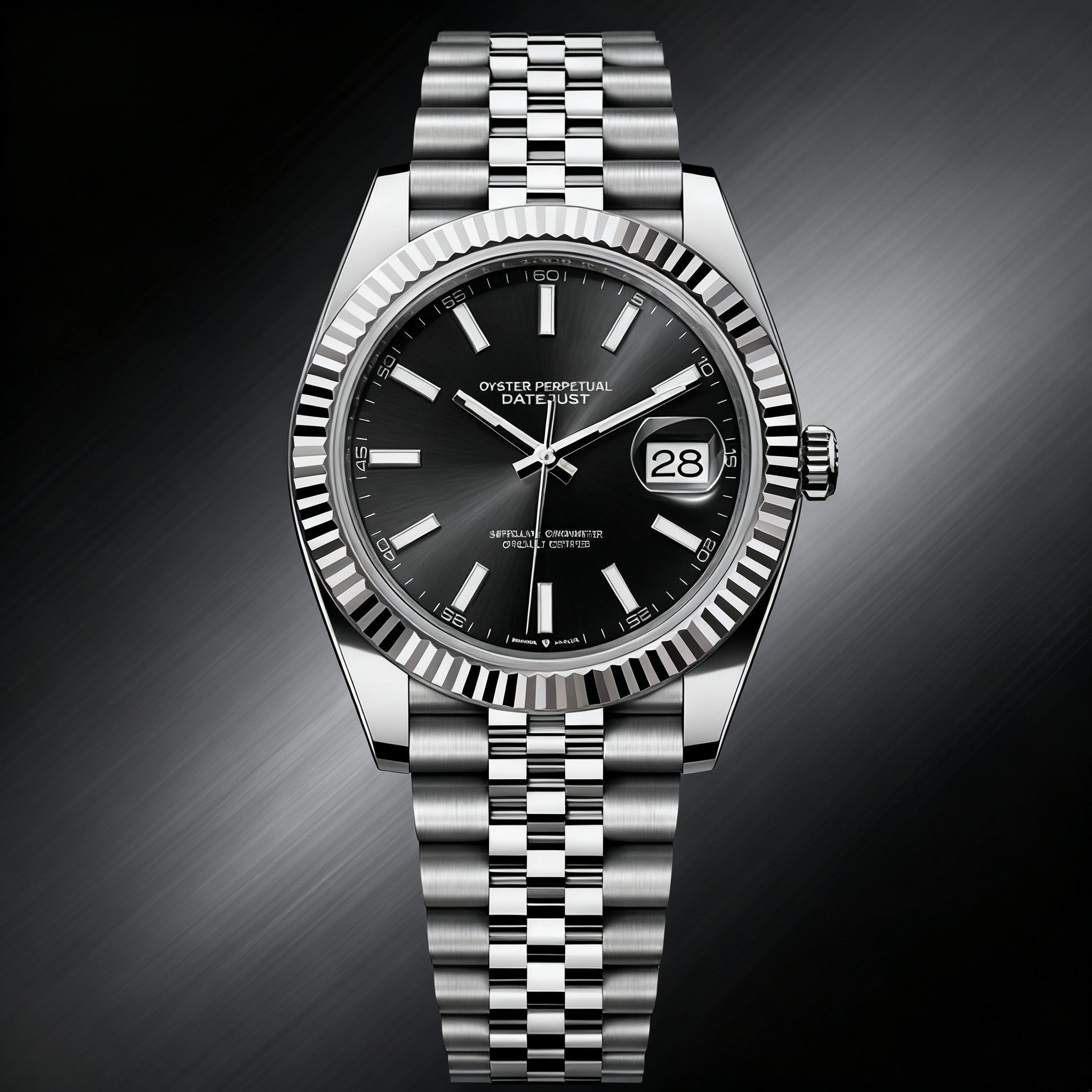 Nameria Automatic Date Watch Stainless Steel