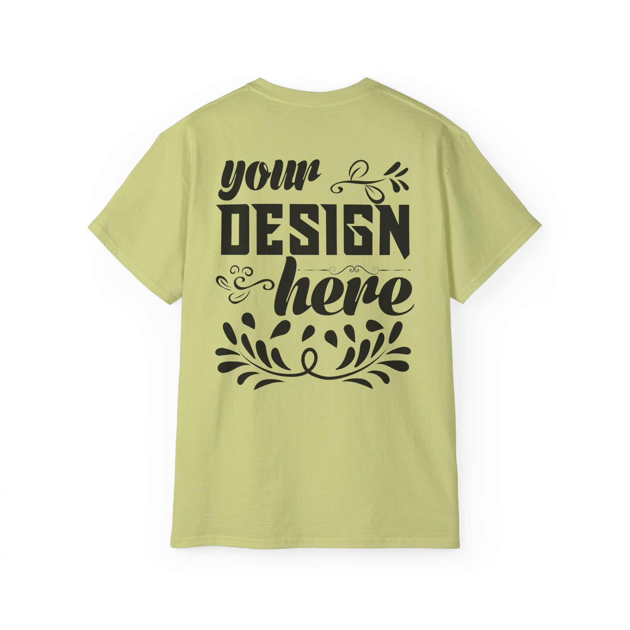 Customizable Gildan 2000 Unisex Ultra Cotton Crew Neck T-Shirt