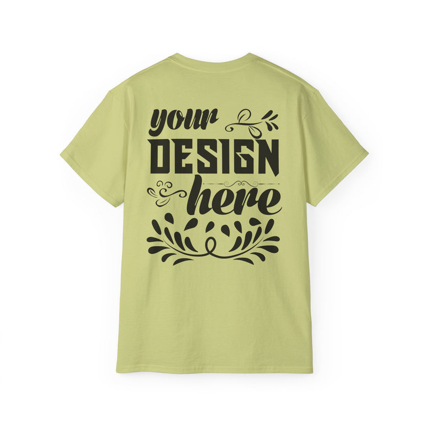 Customizable Gildan 2000 Unisex Ultra Cotton Crew Neck T-Shirt