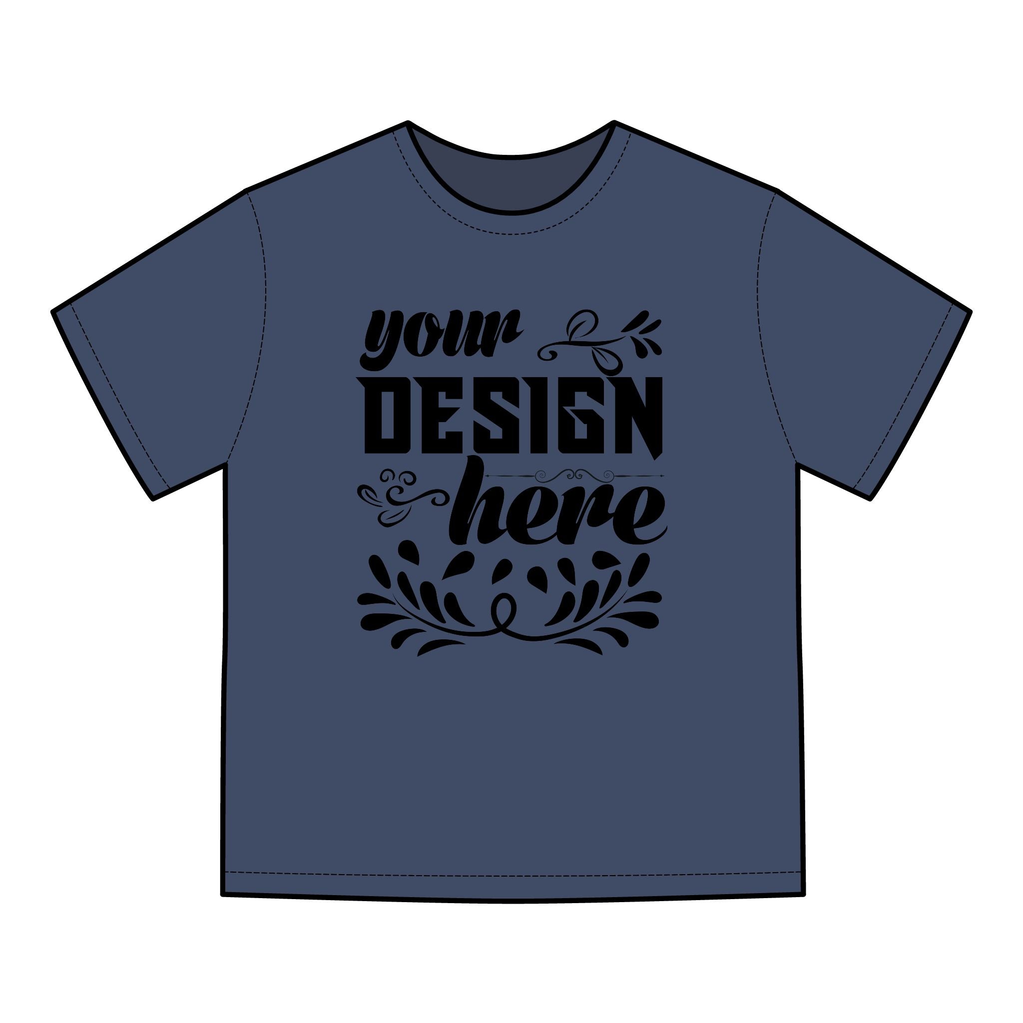 Customizable Hanes GDH00 Unisex Garment Dyed Cotton T Shirt