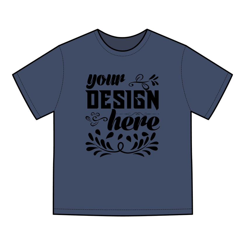 Customizable Hanes GDH00 Unisex Garment Dyed Cotton T Shirt