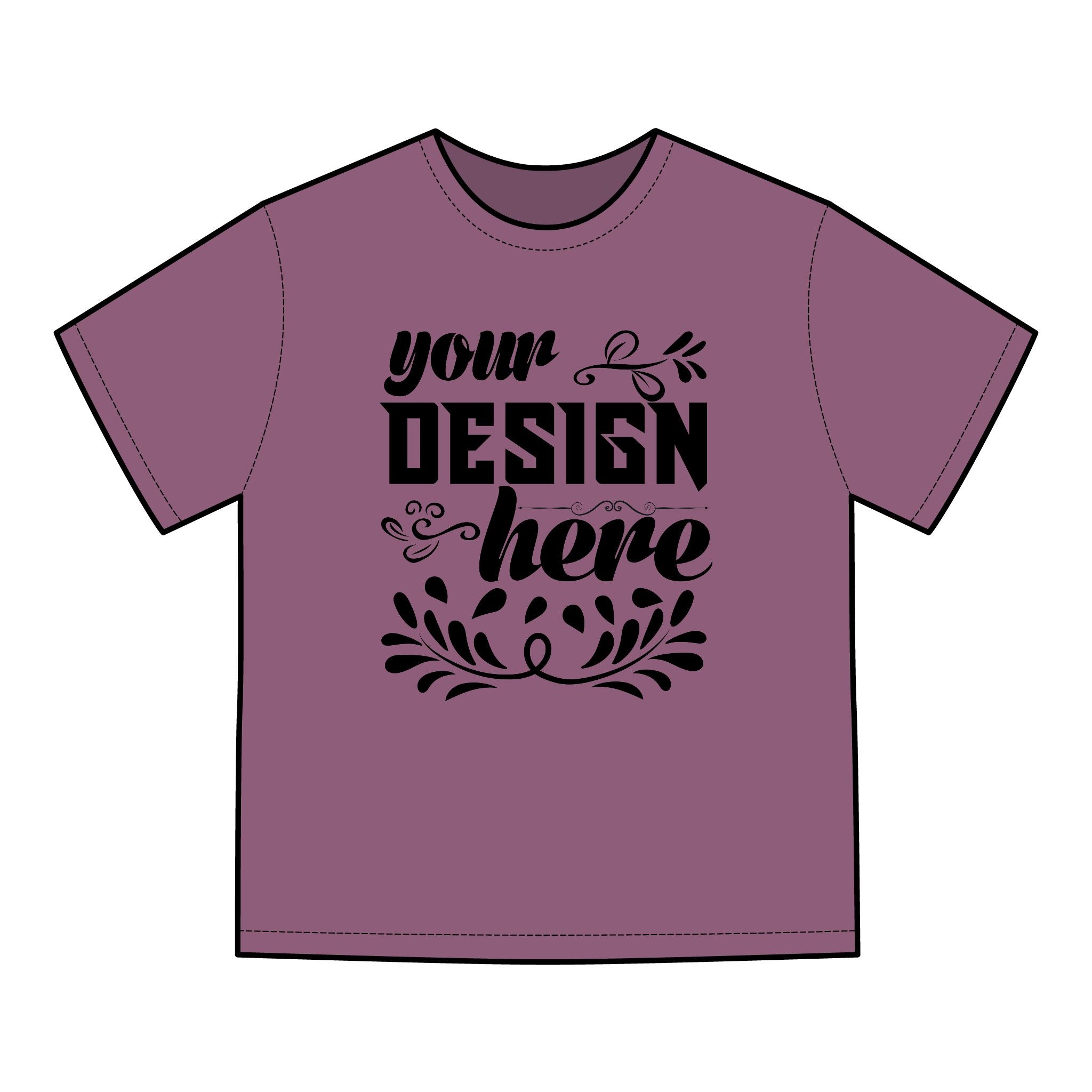 Customizable Hanes GDH00 Unisex Garment Dyed Cotton T Shirt