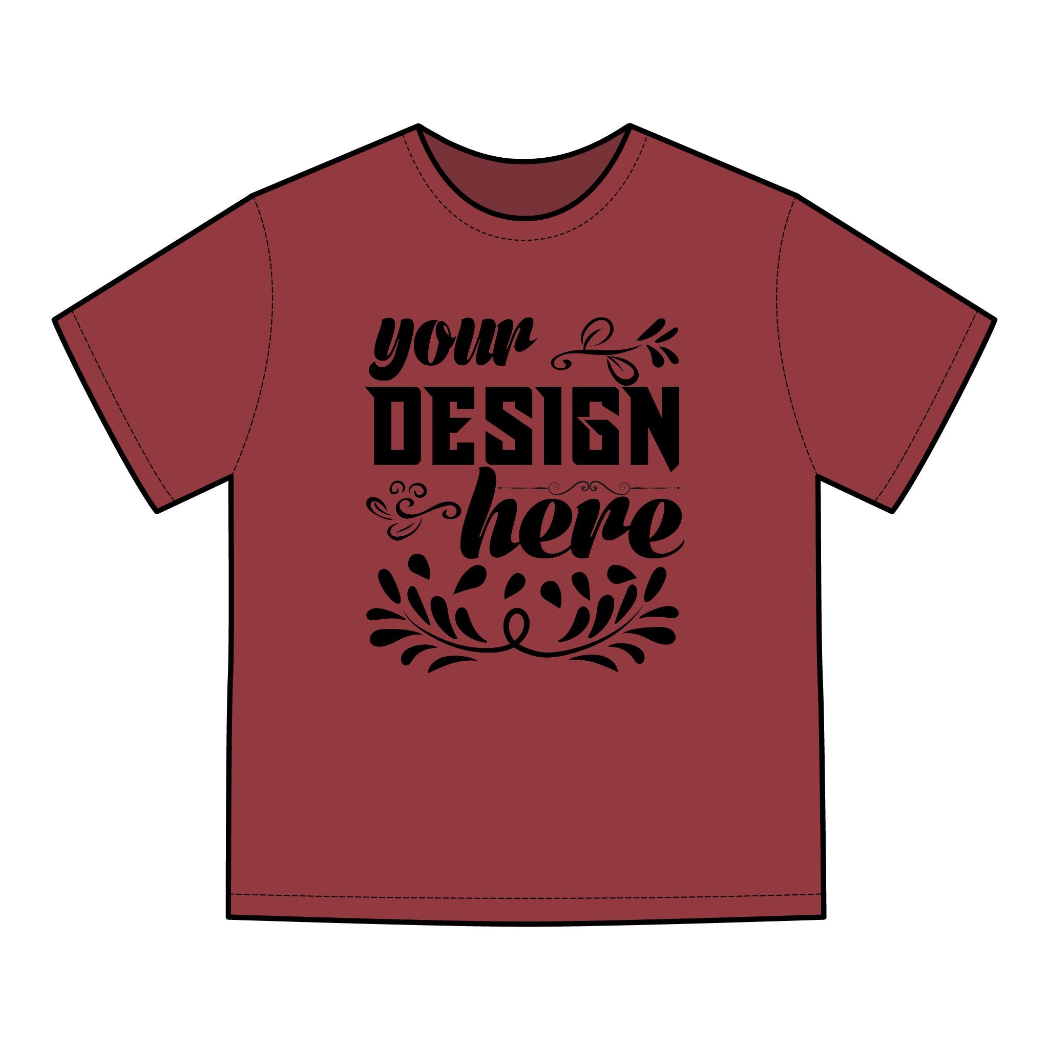 Customizable Hanes GDH00 Unisex Garment Dyed Cotton T Shirt