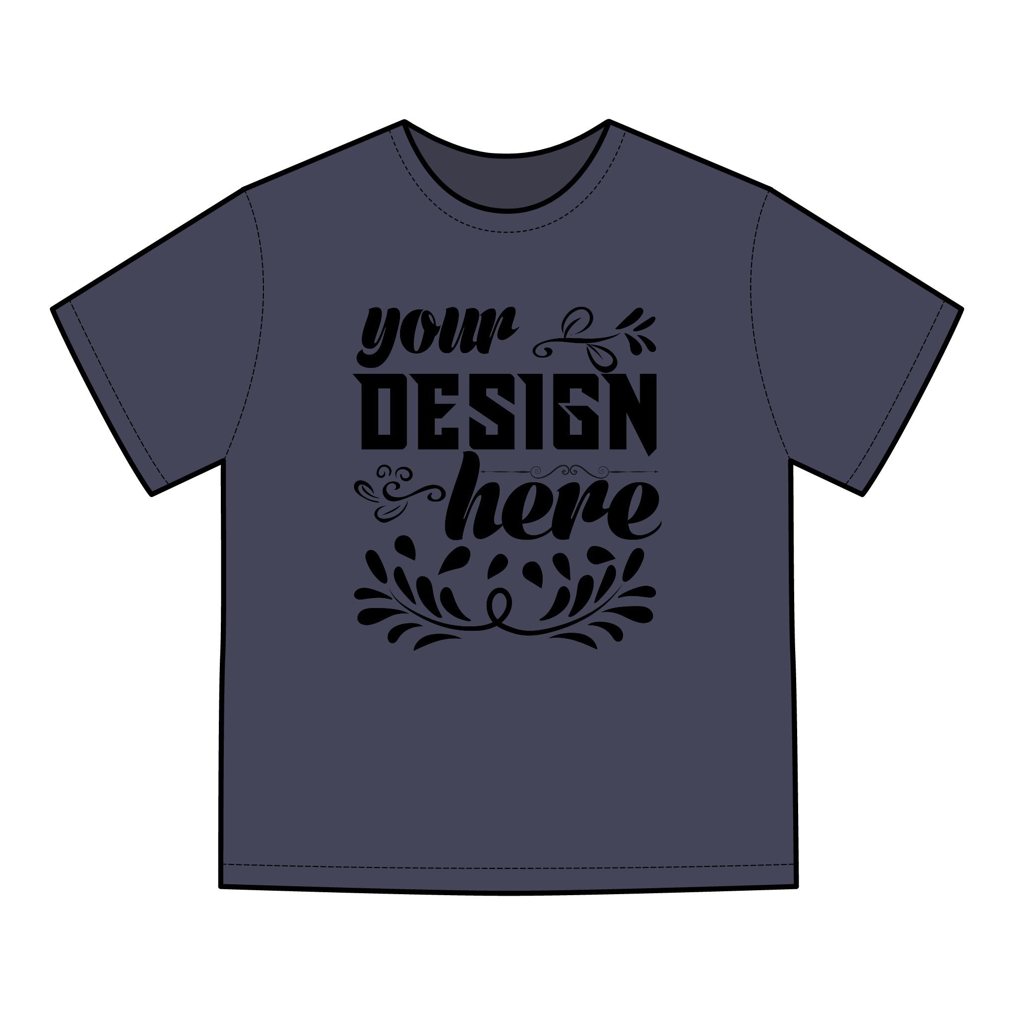 Customizable Hanes GDH00 Unisex Garment Dyed Cotton T Shirt