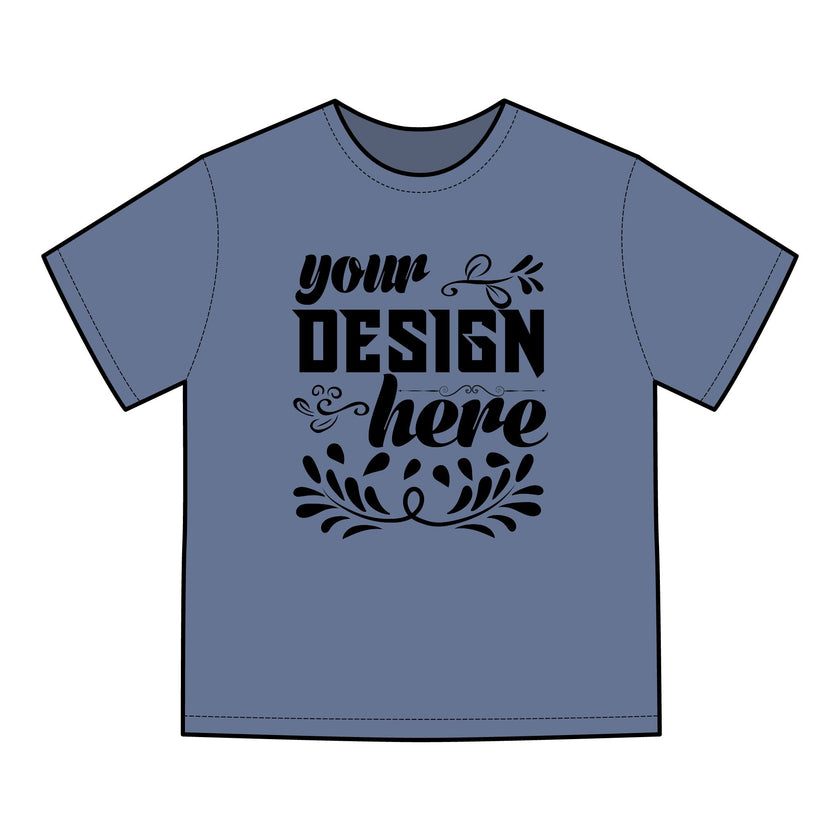 Customizable Hanes GDH00 Unisex Garment Dyed Cotton T Shirt