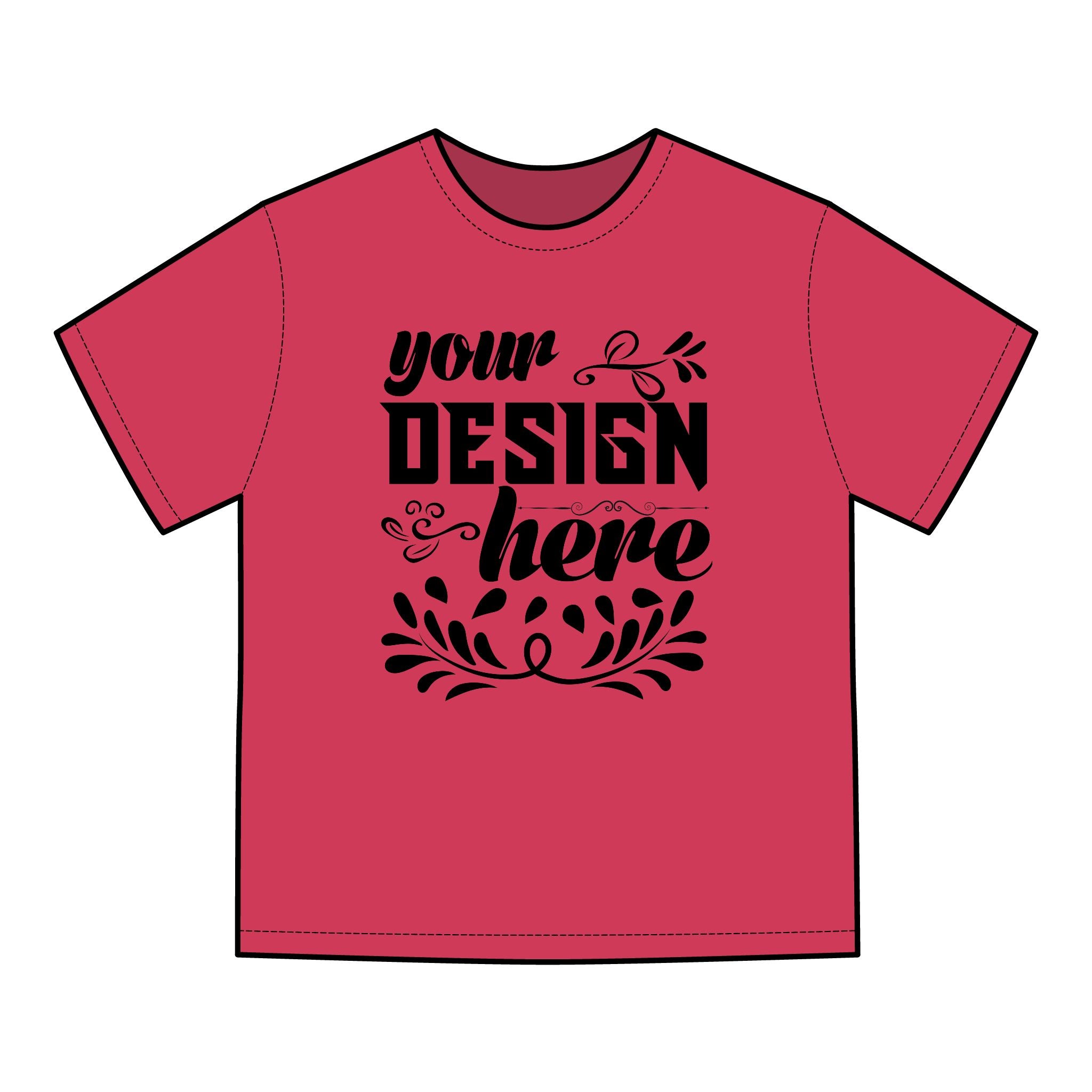 Customizable Hanes GDH00 Unisex Garment Dyed Cotton T Shirt