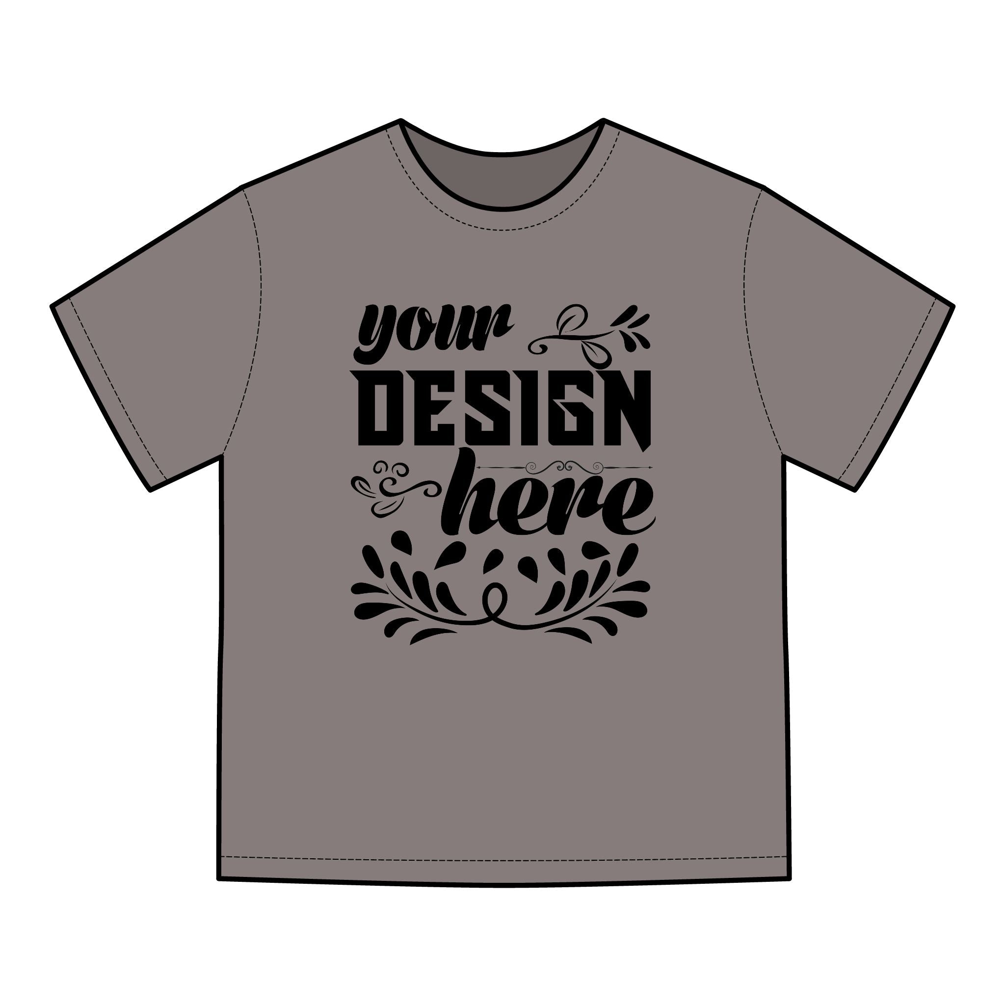 Customizable Hanes GDH00 Unisex Garment Dyed Cotton T Shirt