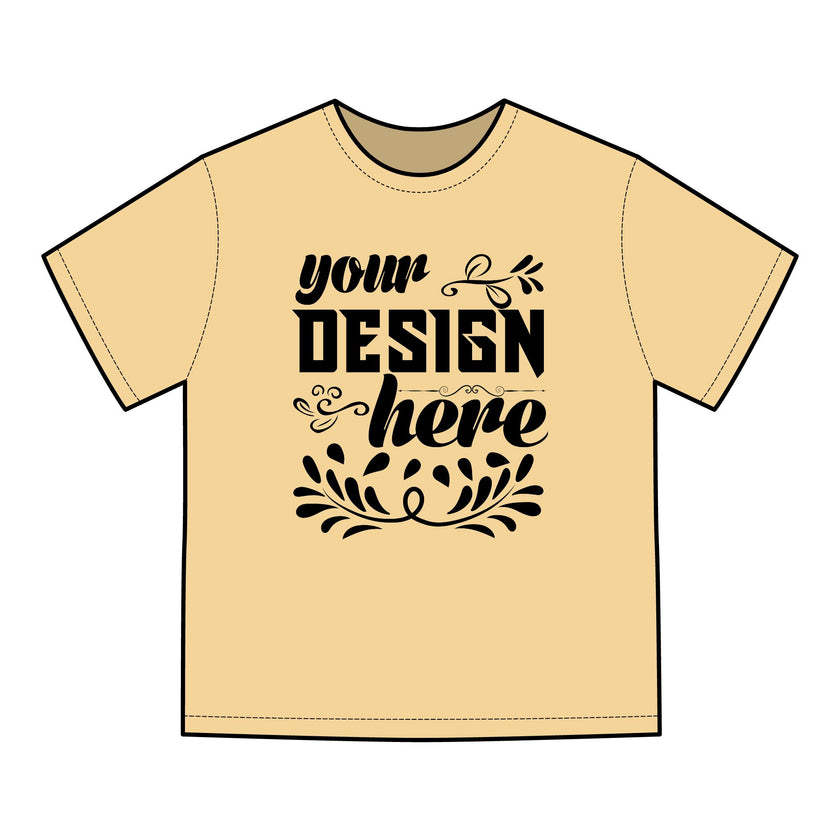 Customizable Hanes GDH00 Unisex Garment Dyed Cotton T Shirt