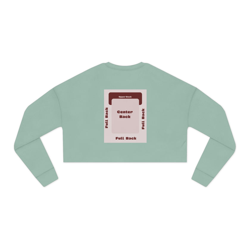 Customizable Bella+Canvas 7503  Womens Cropped Sweatshirt
