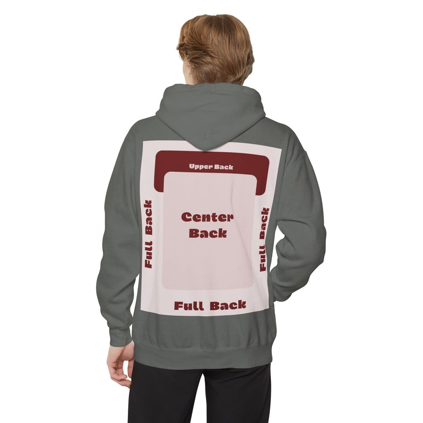 Customizable Comfort Colors 1567 Unisex Garment Dyed Fleece Hoodie