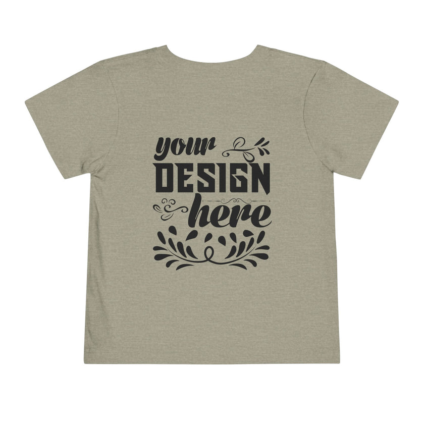 Customizable Bella+Canvas 3001T Toddler Short Sleeve T-Shirt Jersey