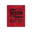 Customizable Crushed Velvet Throw Blanket 50x60 Shiny One Sided Print