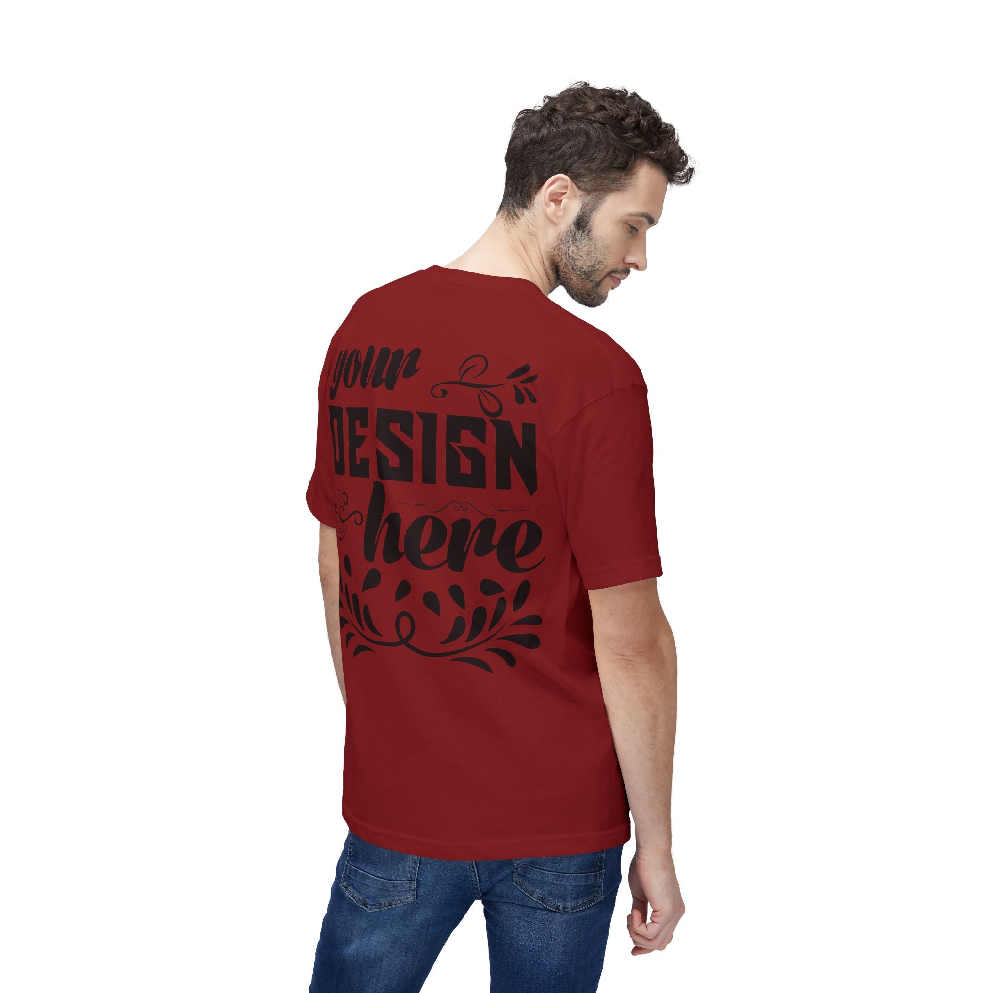 Customizable Bayside 5040 Unisex Midweight T-Shirt Made in US