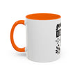 Customizable Accent Coffee Mug 11oz and 15oz Colored Interior Handle