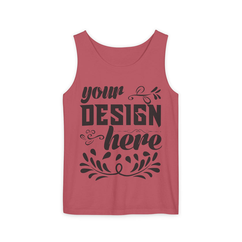 Customizable  Comfort Colors 9360  Unisex Garment Dyed Tank Top