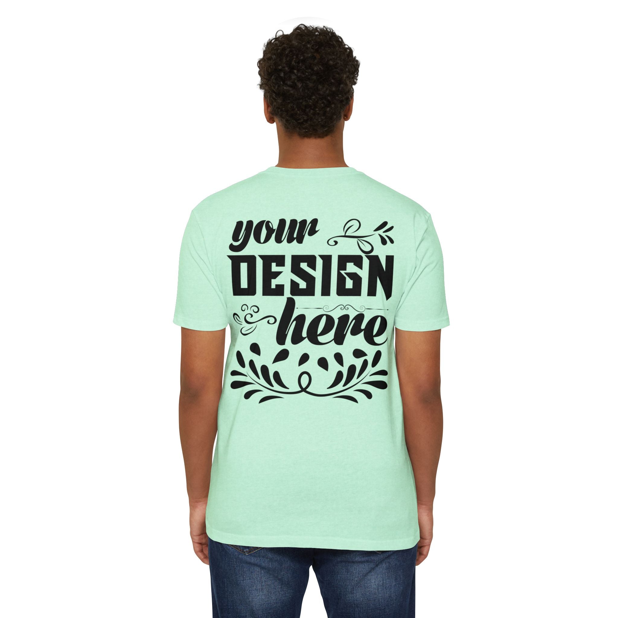 Customizable Next Level 6210 Unisex CVC Jersey T-Shirt