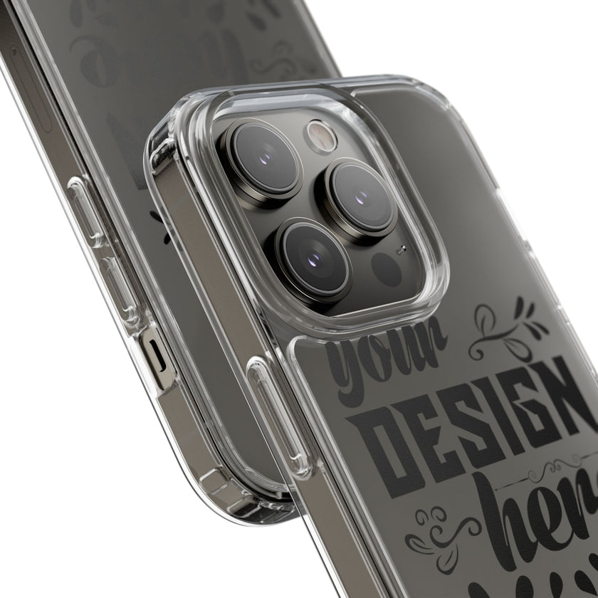 Customizable Clear Phone Case Slim Lightweight Scratch Resistant Protection