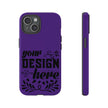 Customizable Tough Dual Layer Phone Case Polycarbonate TPU Liner Protective