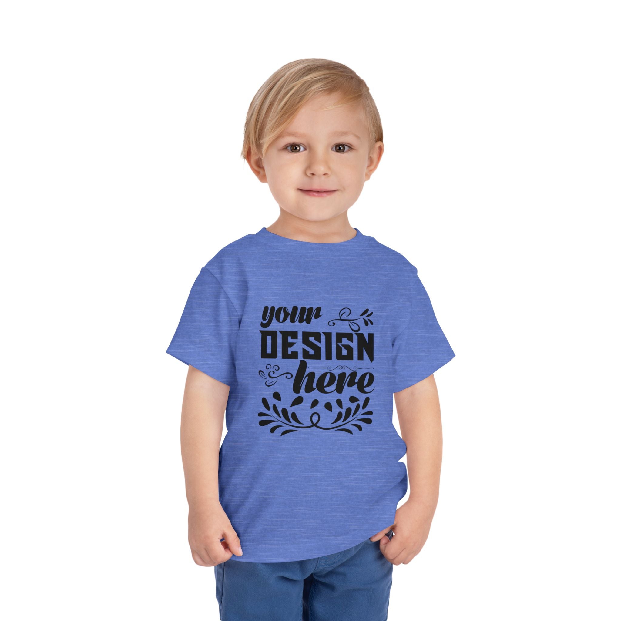 Customizable Bella+Canvas 3001T Toddler Short Sleeve T-Shirt Jersey