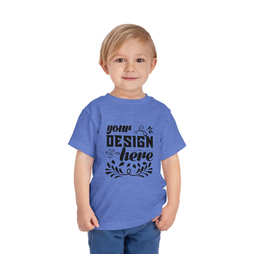 Customizable Bella+Canvas 3001T Toddler Short Sleeve T-Shirt Jersey