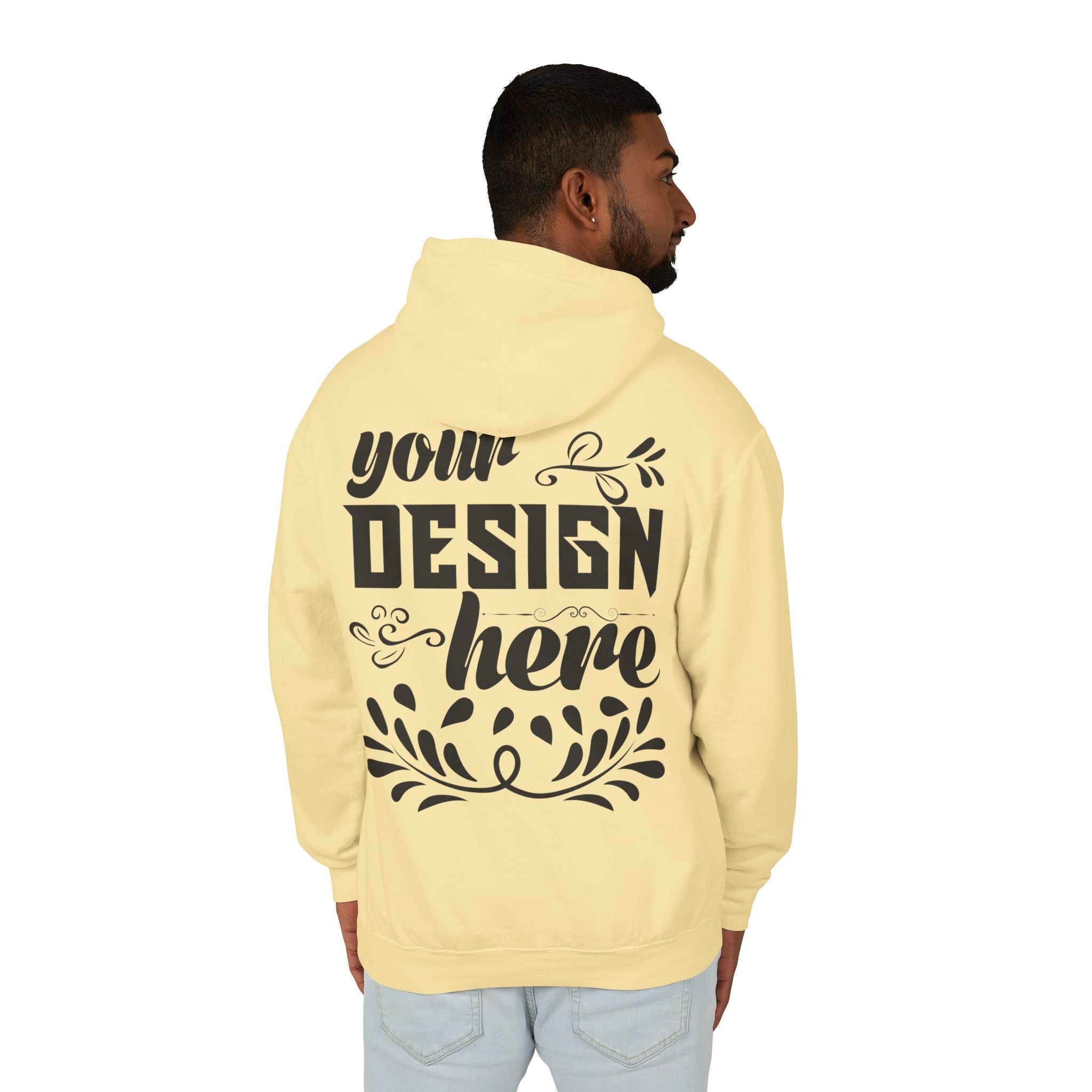 Customizable Comfort Colors 1467 Unisex Lightweight Hooded Sweatshirt