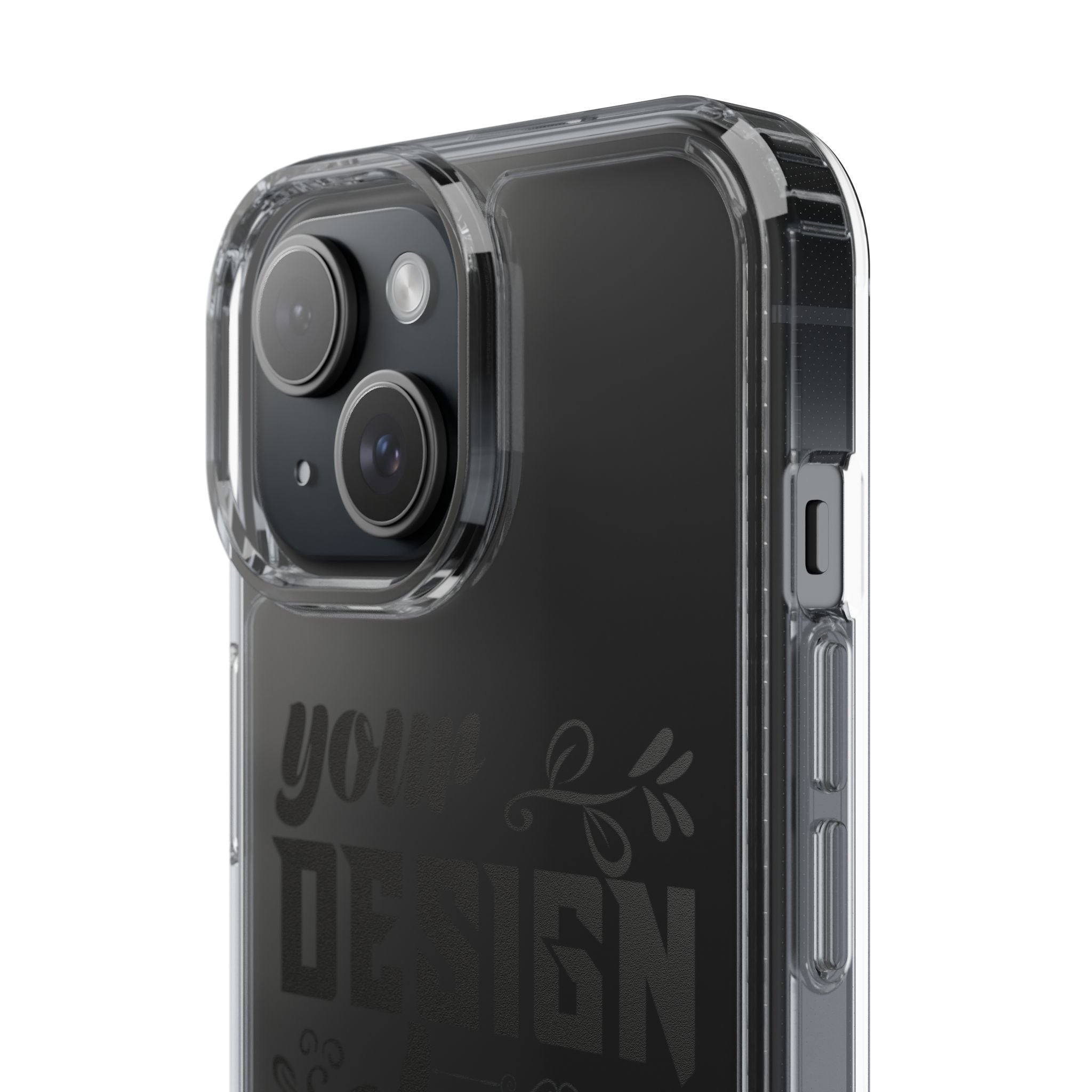 Customizable Clear Phone Case Slim Lightweight Scratch Resistant Protection