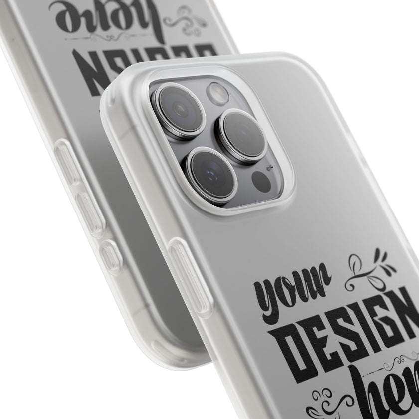 Customizable Flexi TPU Phone Case Slim Matte Protective Cover