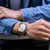 Nameria Automatic Luminous Date Watch Rubber Strap 45mm