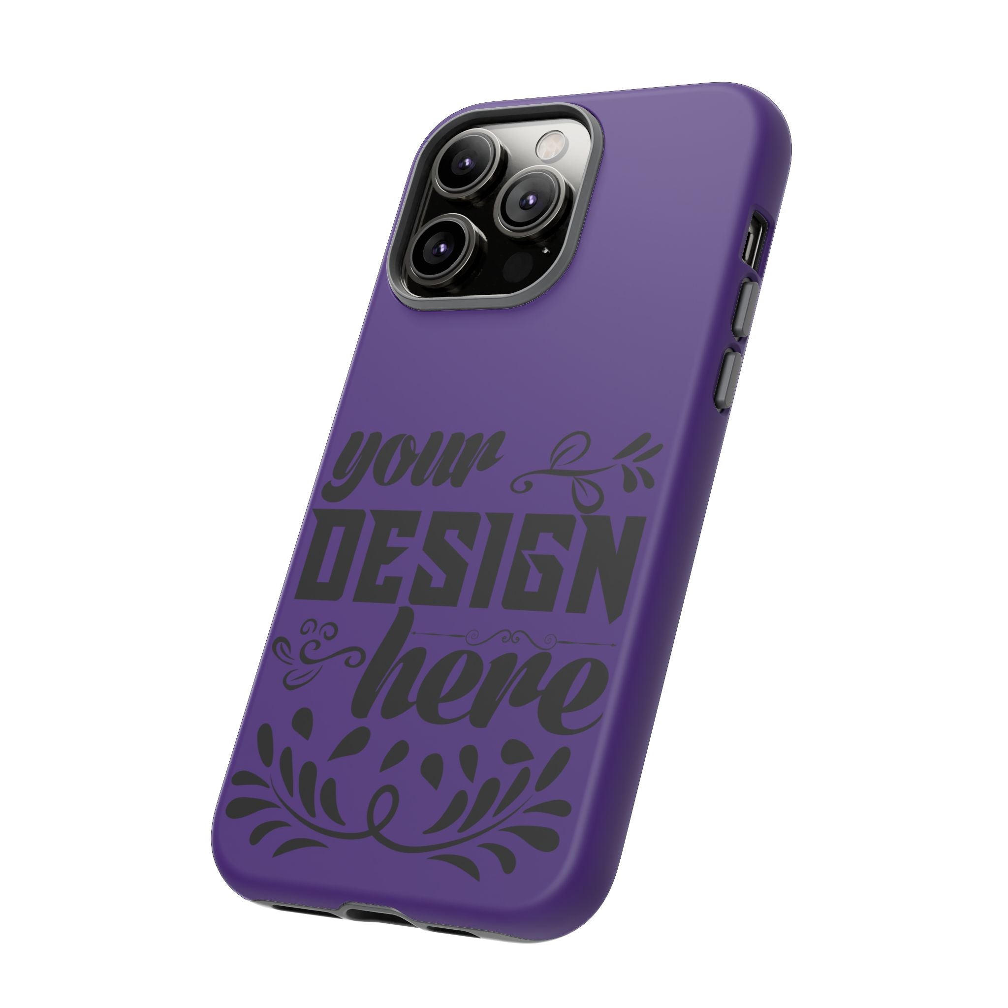 Customizable Tough Dual Layer Phone Case Polycarbonate TPU Liner Protective