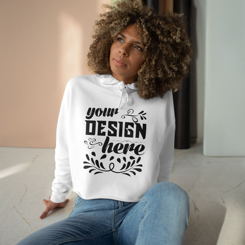 Customizable Lane Seven LS12000 Women's Crop Hoodie