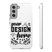 Customizable Tough Dual Layer Phone Case Polycarbonate TPU Liner Protective