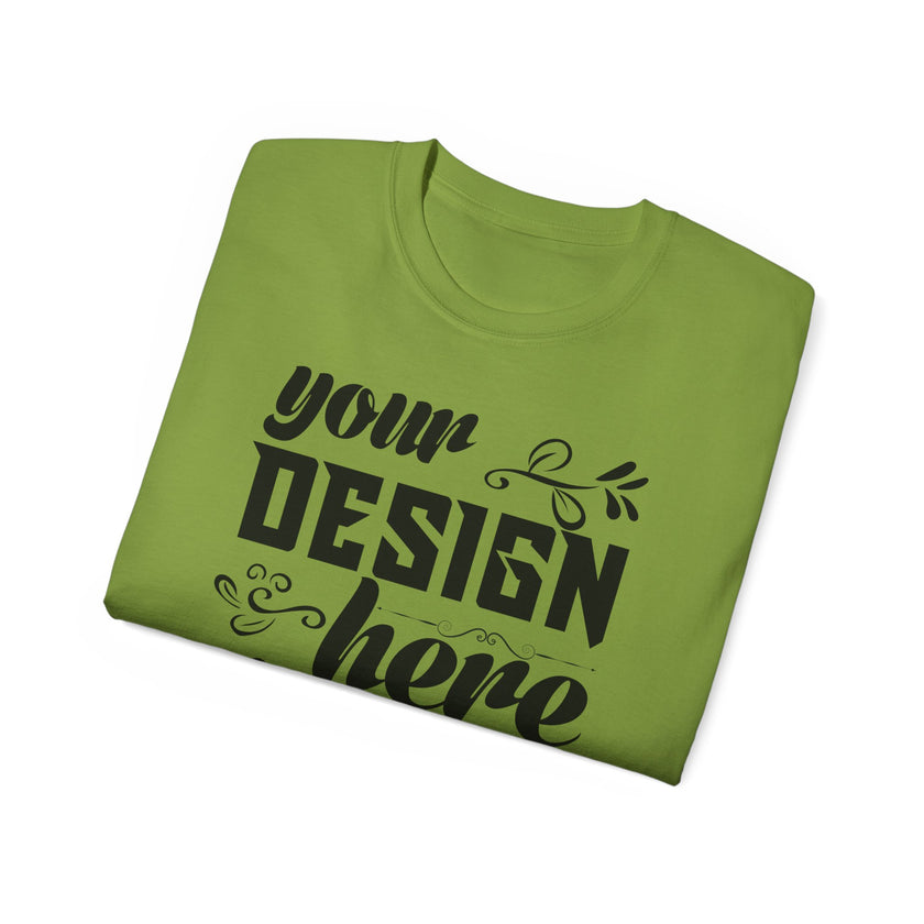 Customizable Gildan 2000 Unisex Ultra Cotton Crew Neck T-Shirt