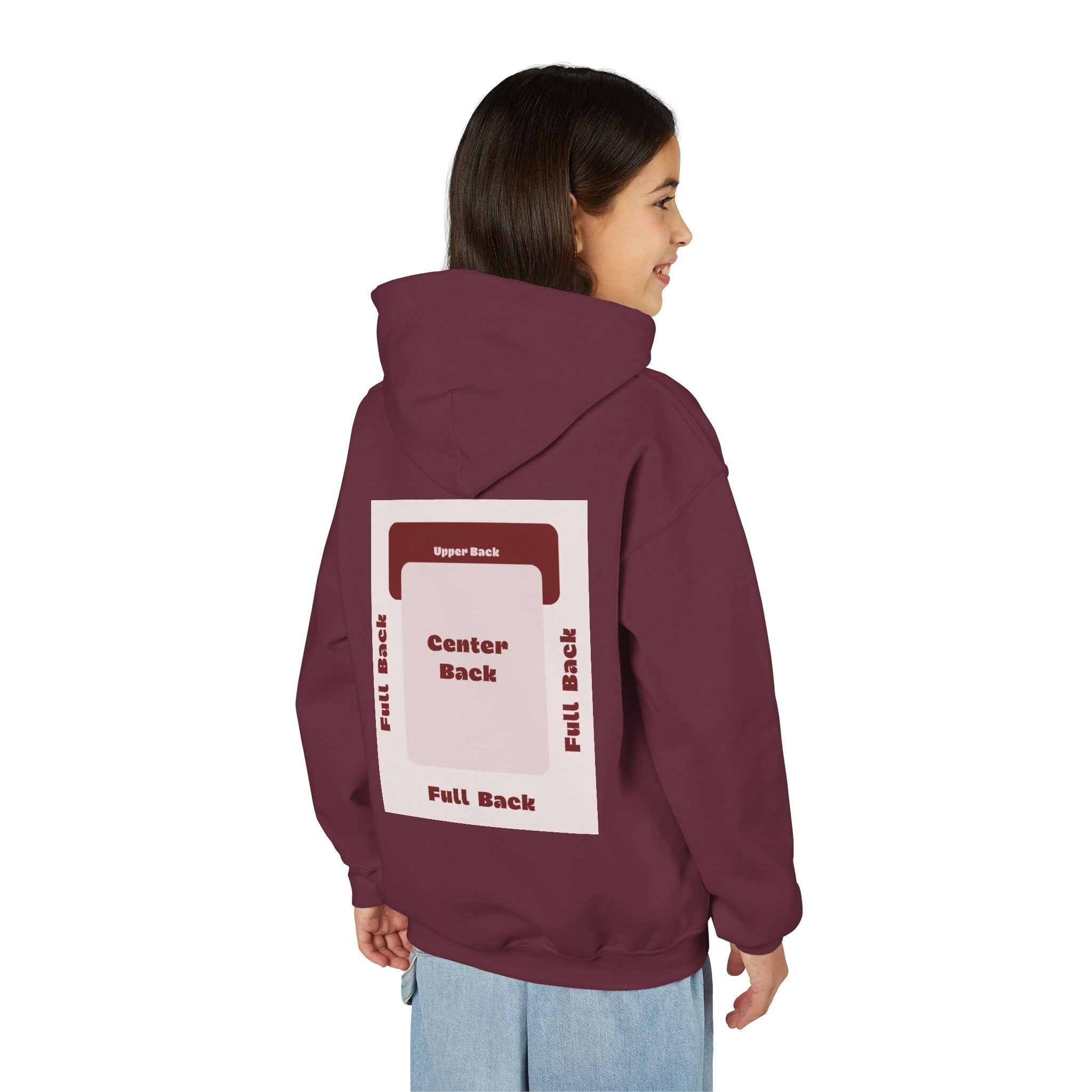 Customizable Gildan 18500B Youth Heavy Blend Hooded Sweatshirt