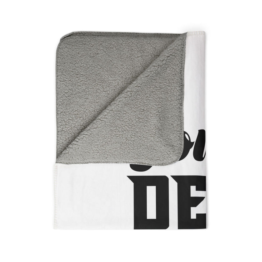 Customizable Fleece Sherpa Blanket 480gsm One Sided Print 2 Sizes