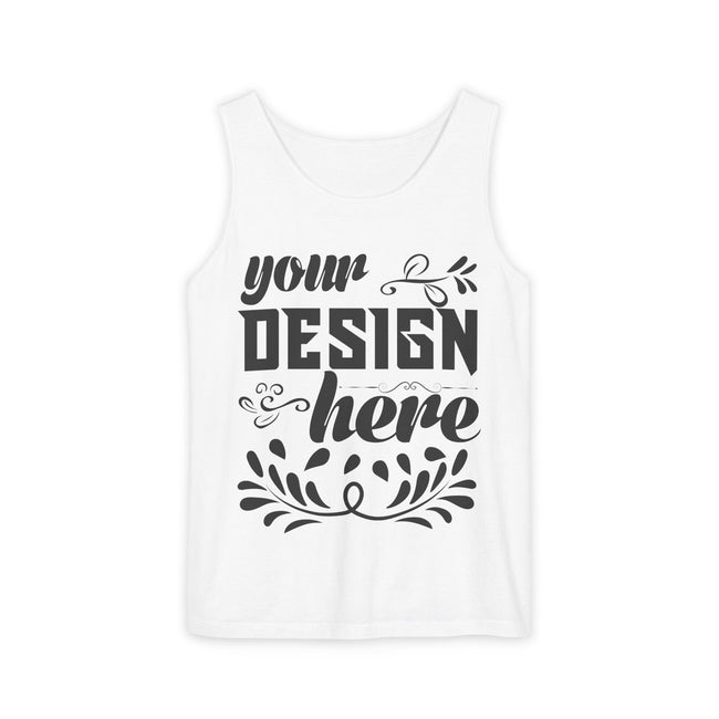 Customizable  Comfort Colors 9360  Unisex Garment Dyed Tank Top