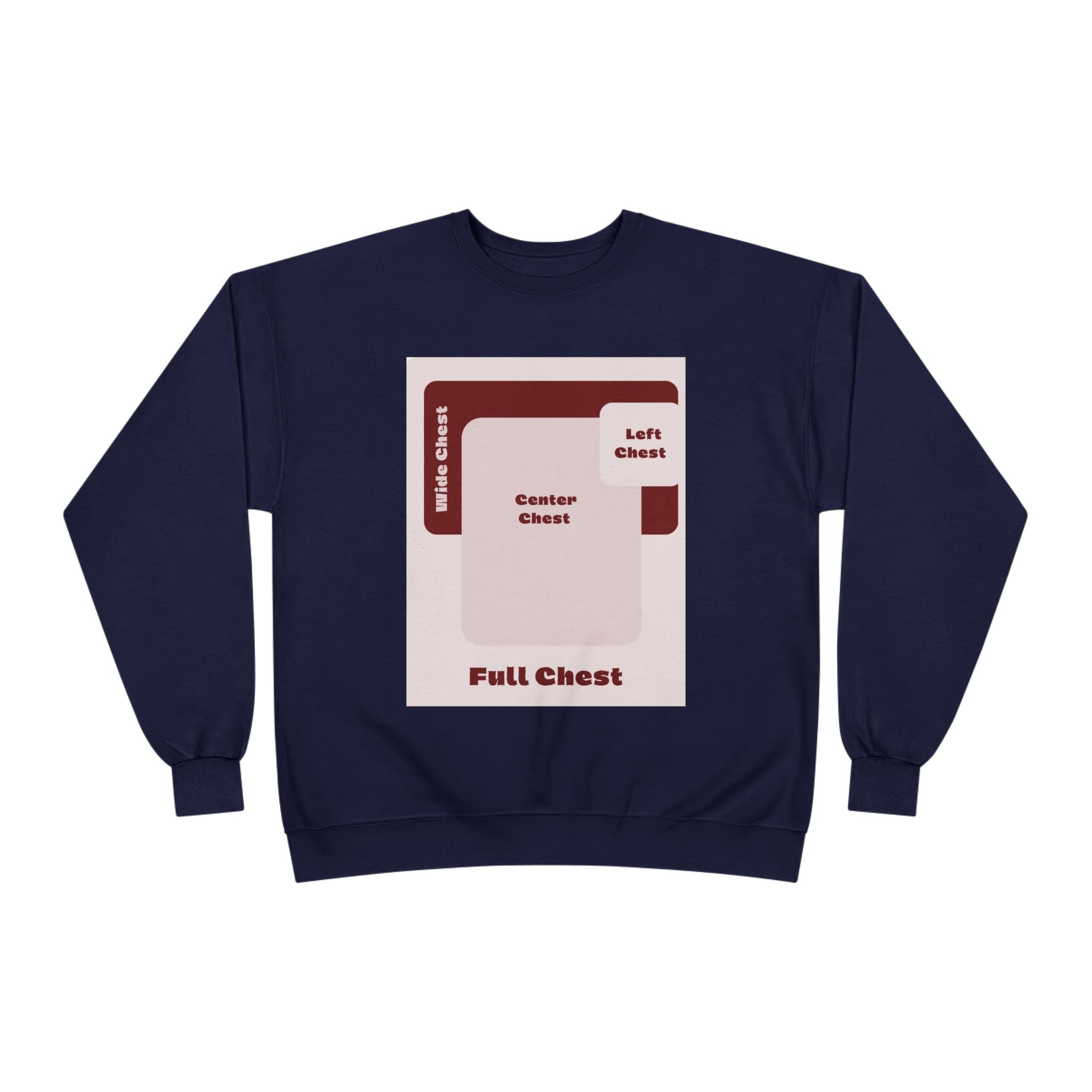 Customizable Unisex Hanes P160 EcoSmart  Crewneck Sweatshirt