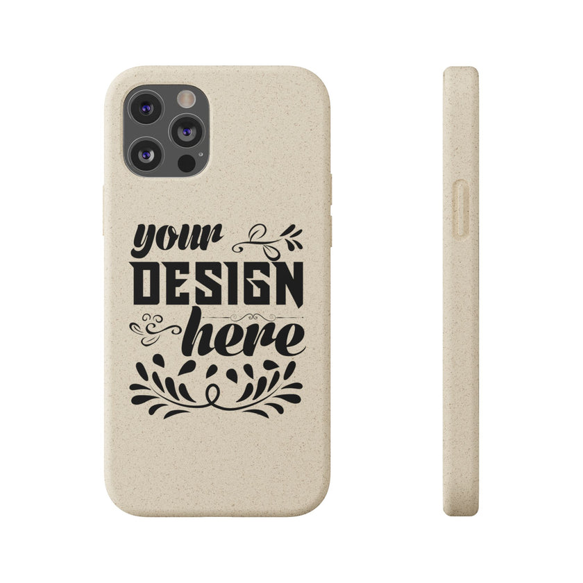Customizable Biodegradable Phone Case Matte Finish Wireless Charging