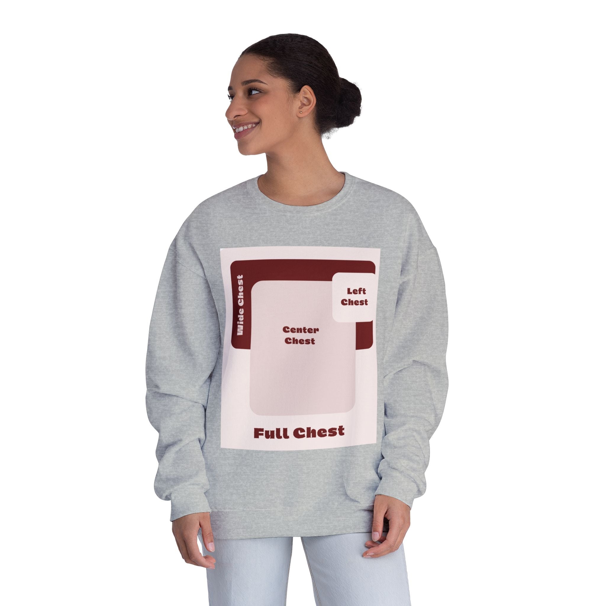 Customizable Unisex NuBlend Crewneck Sweatshirt DTG Print