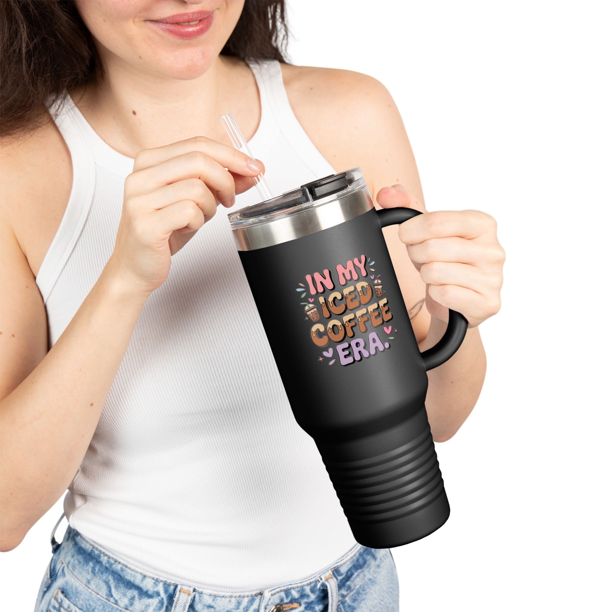 Polar Camel Insulated Travel Mug 40oz | Stainless Steel and DTF